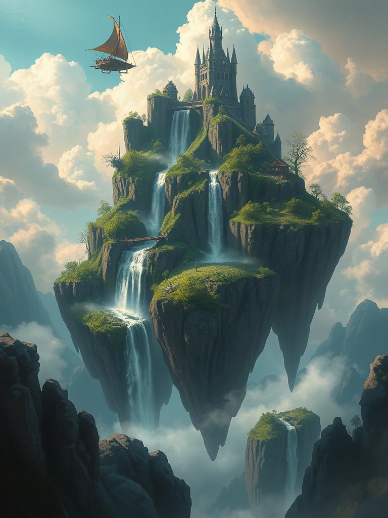 Floating Sky Islands