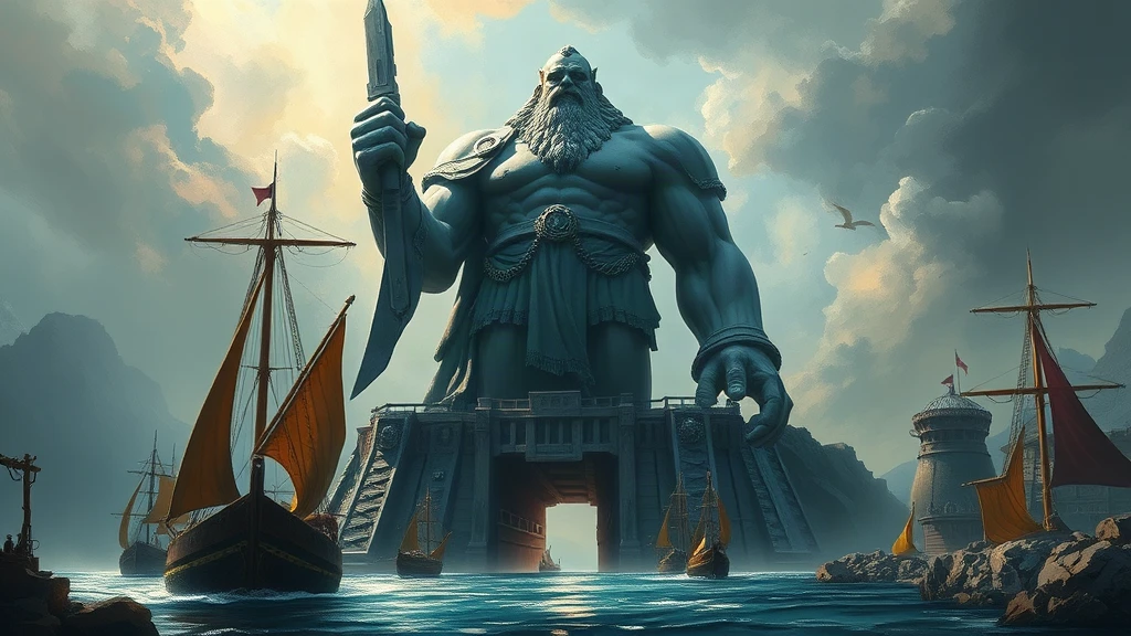 Titan Colossus Statue