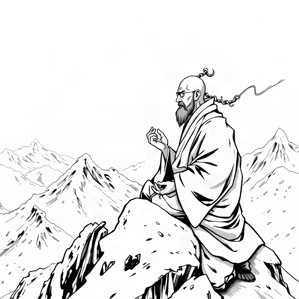 Snow Mountain Monk