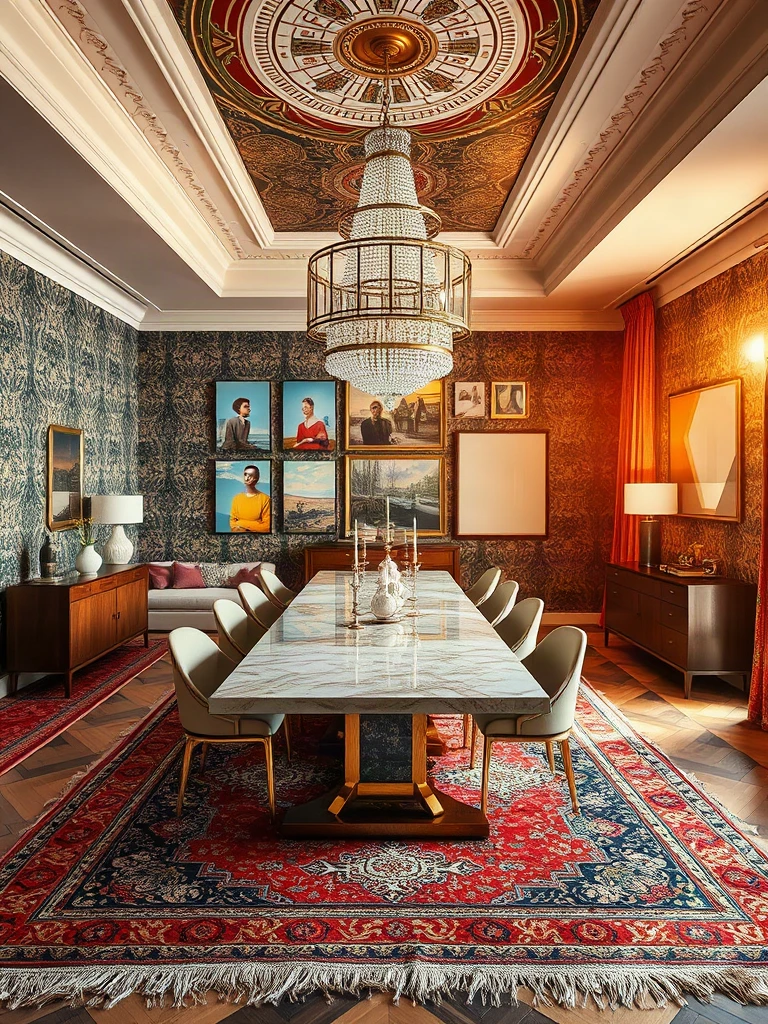 Maximalist Dining Room