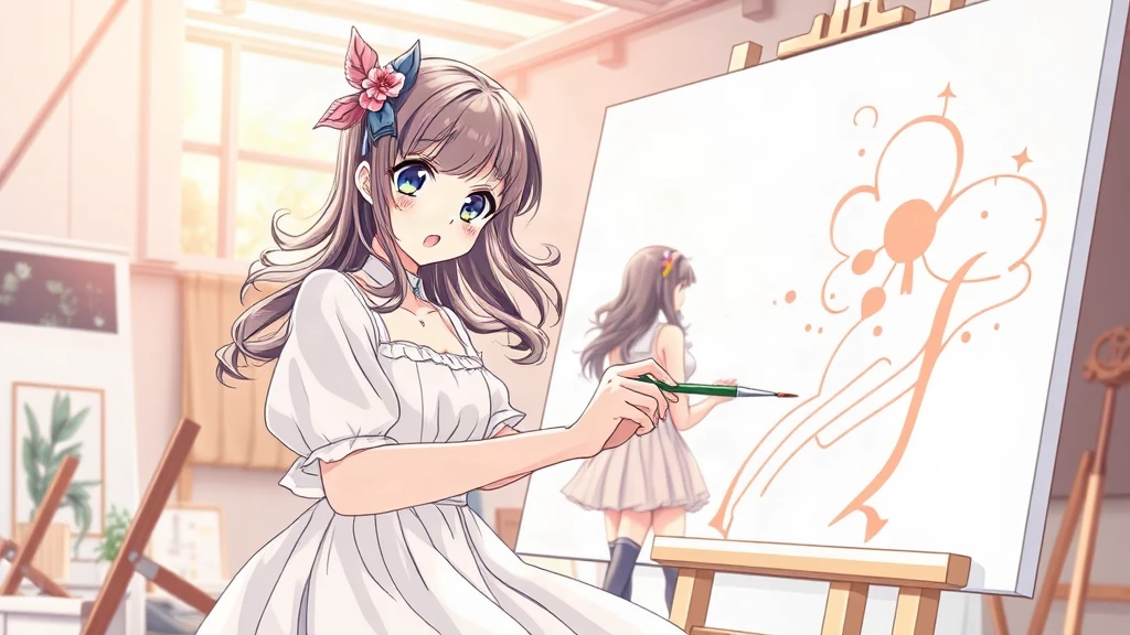 Painter in Studio