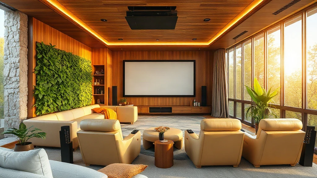 Biophilic Home Cinema