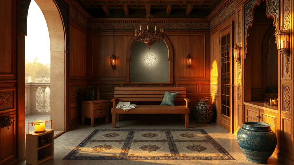 Moroccan Spa Room