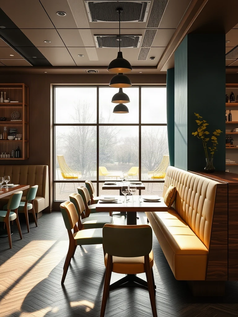 Mid-Century Modern Restaurant