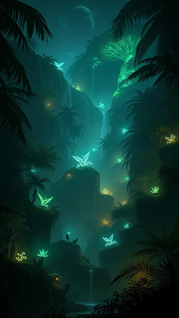 Bioluminescent Jungle