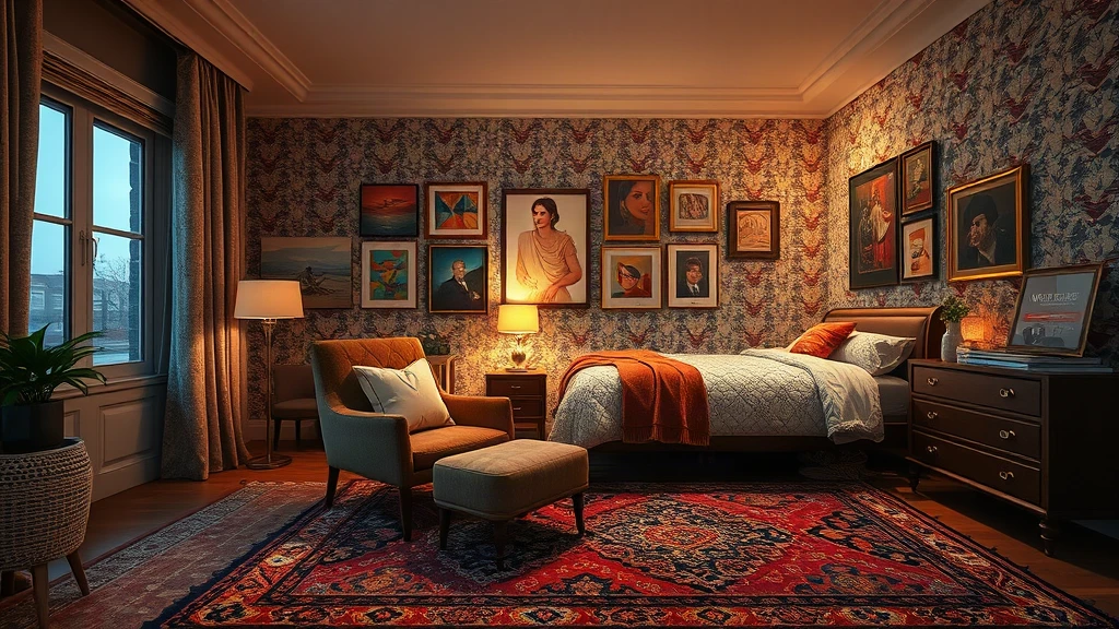 Maximalist Guest Room