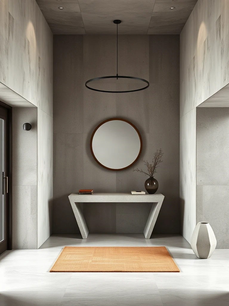 Brutalist Entryway
