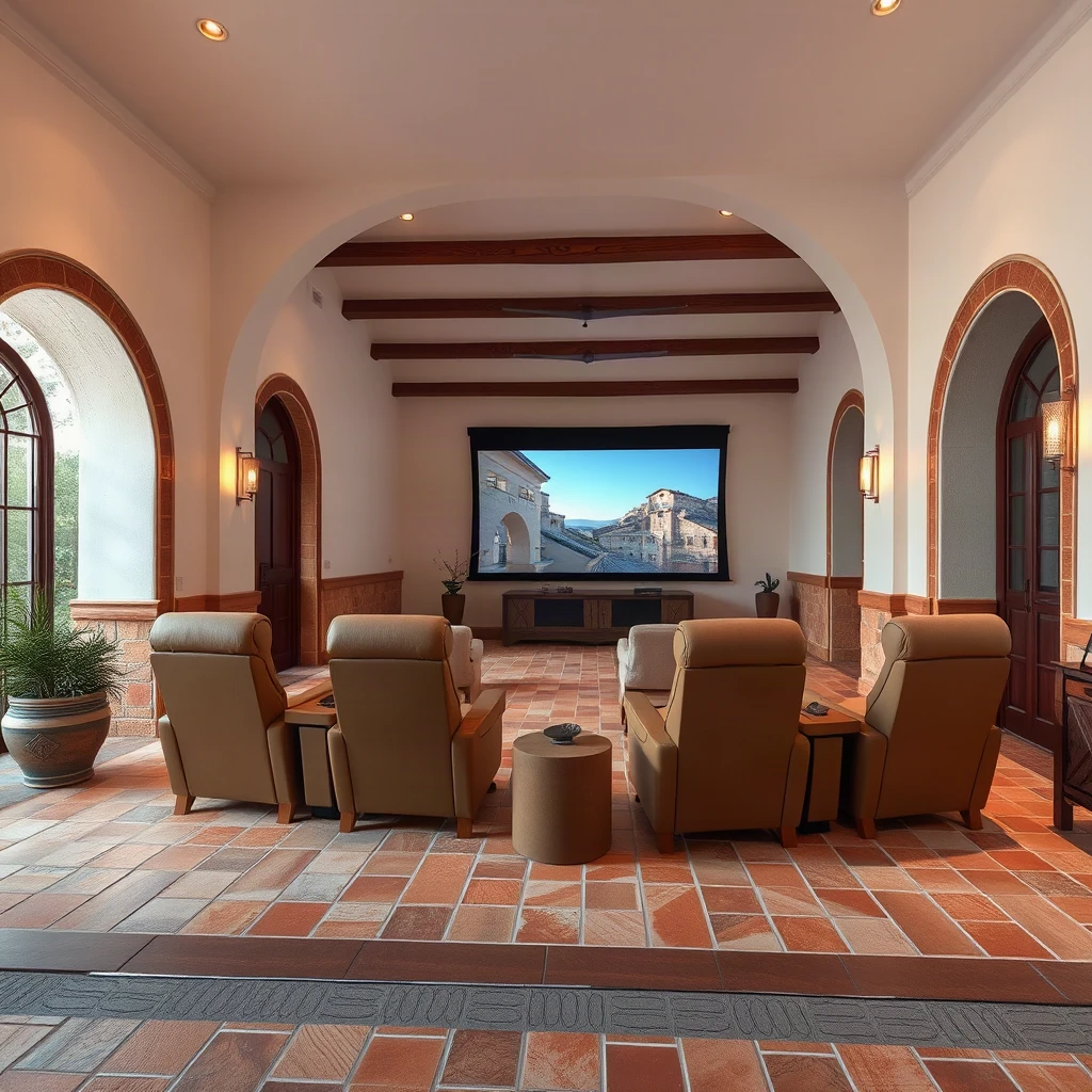 Mediterranean Home Cinema