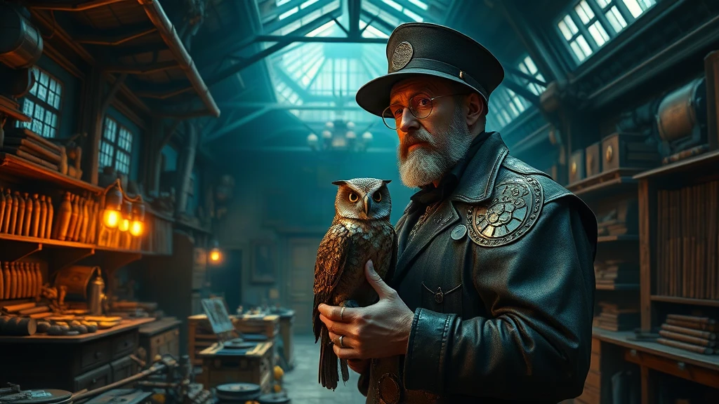 Mechanical Owl Companion