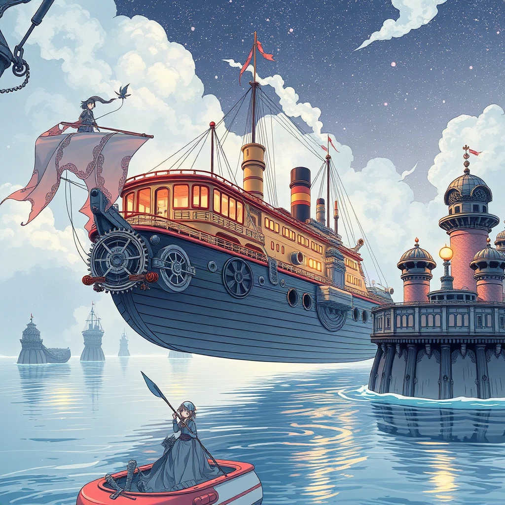 Steampunk Airship