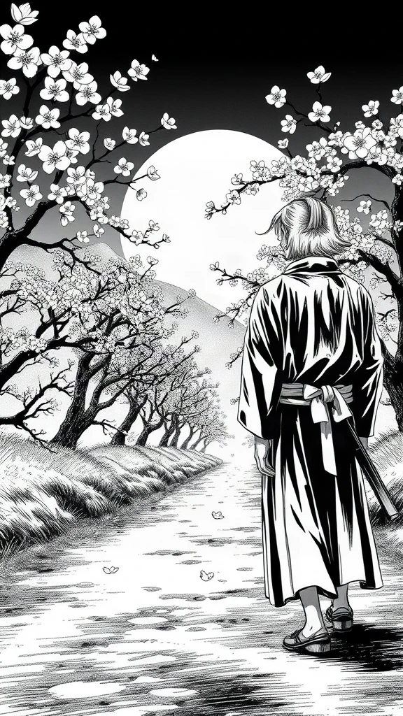 Samurai Cherry Path
