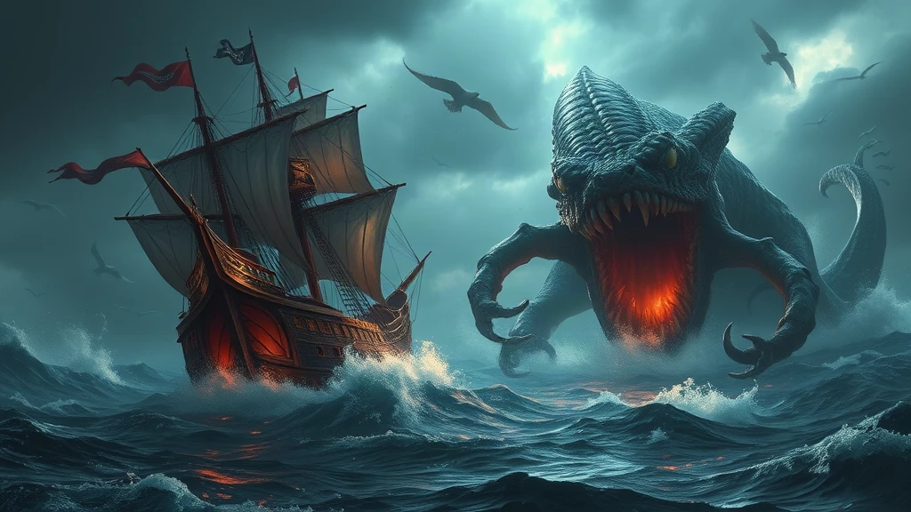 Kraken Ship Battle