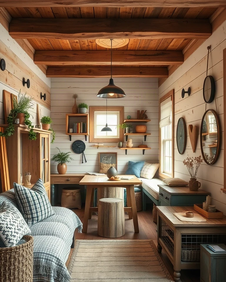 Rustic Farmhouse Studio Apartment
