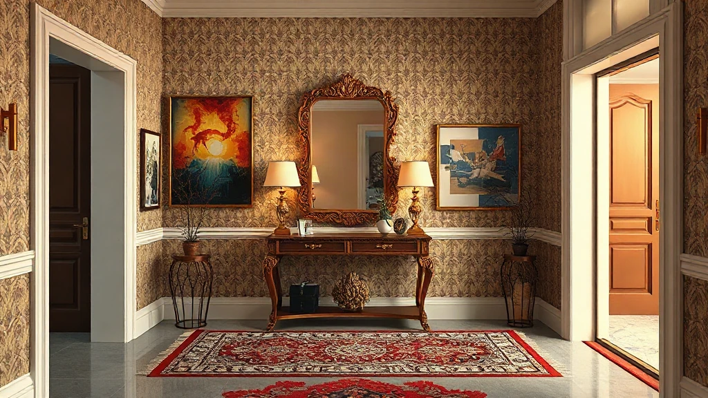 Maximalist Entryway