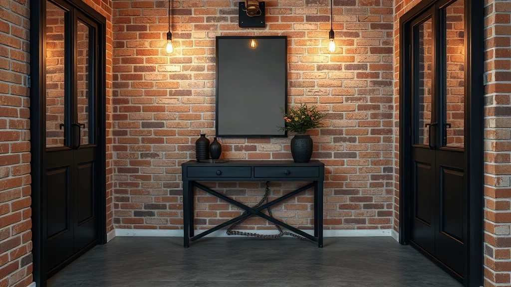 Industrial Loft Entryway