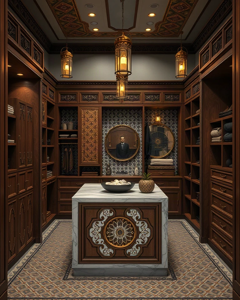 Moroccan Walk-in Closet
