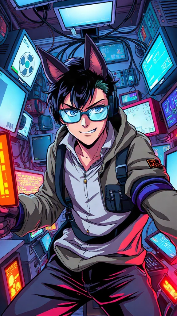 Cyber Hacker Room