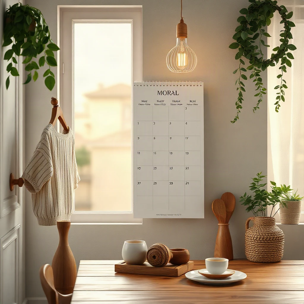 Calendar Mockup Lifestyle