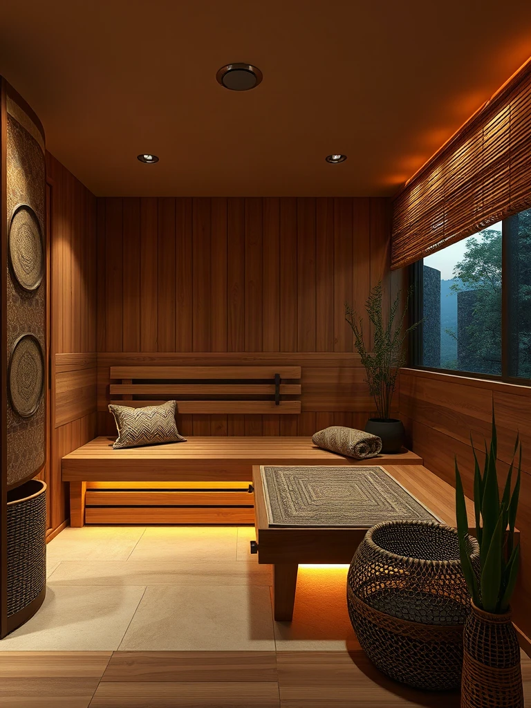 Contemporary Indonesian Spa Room