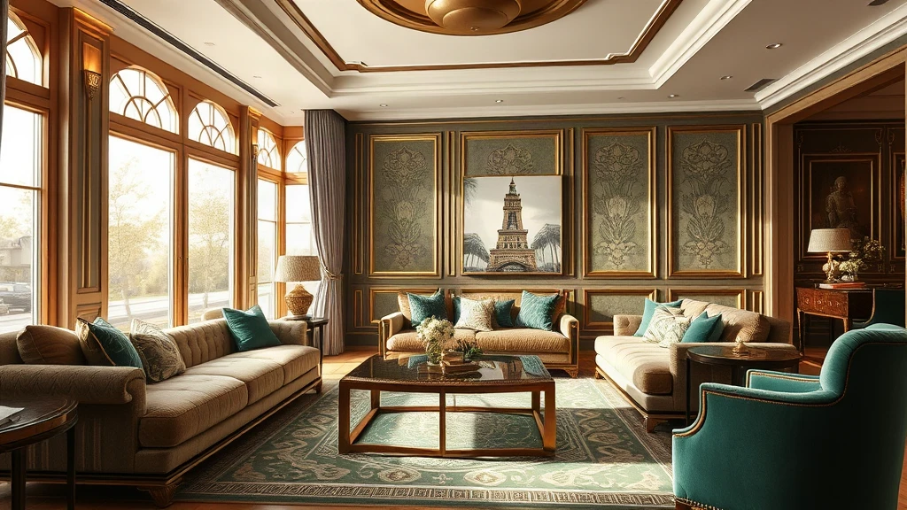 Art Deco Living Room