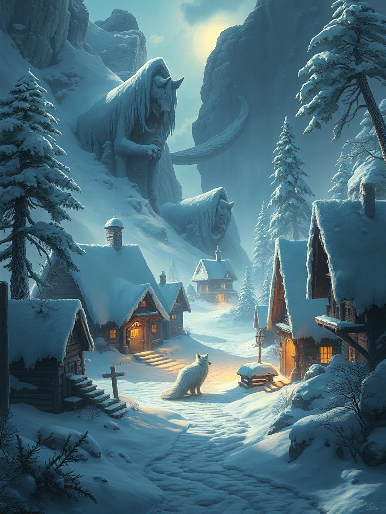 Snow Fox Spirit Village
