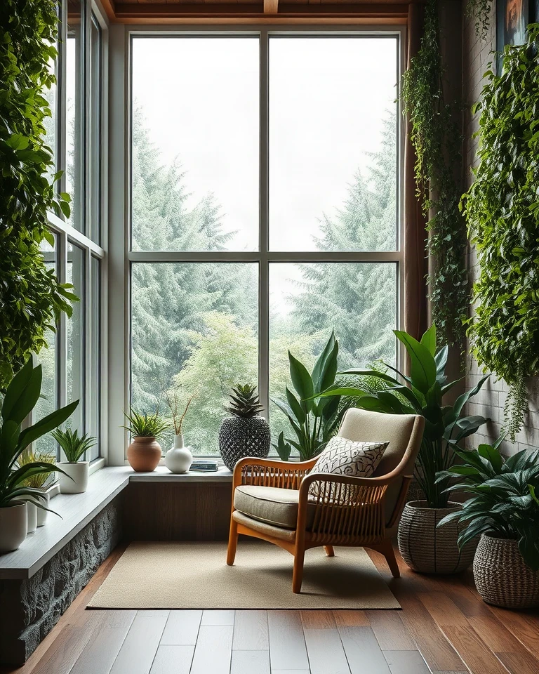 Biophilic Reading Nook