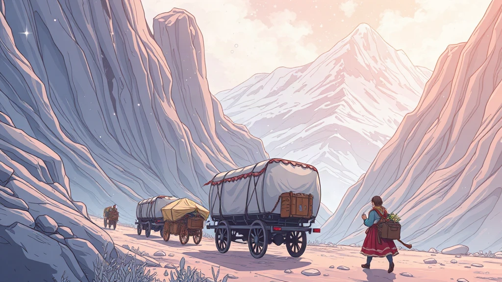 Mountain Pass Caravan