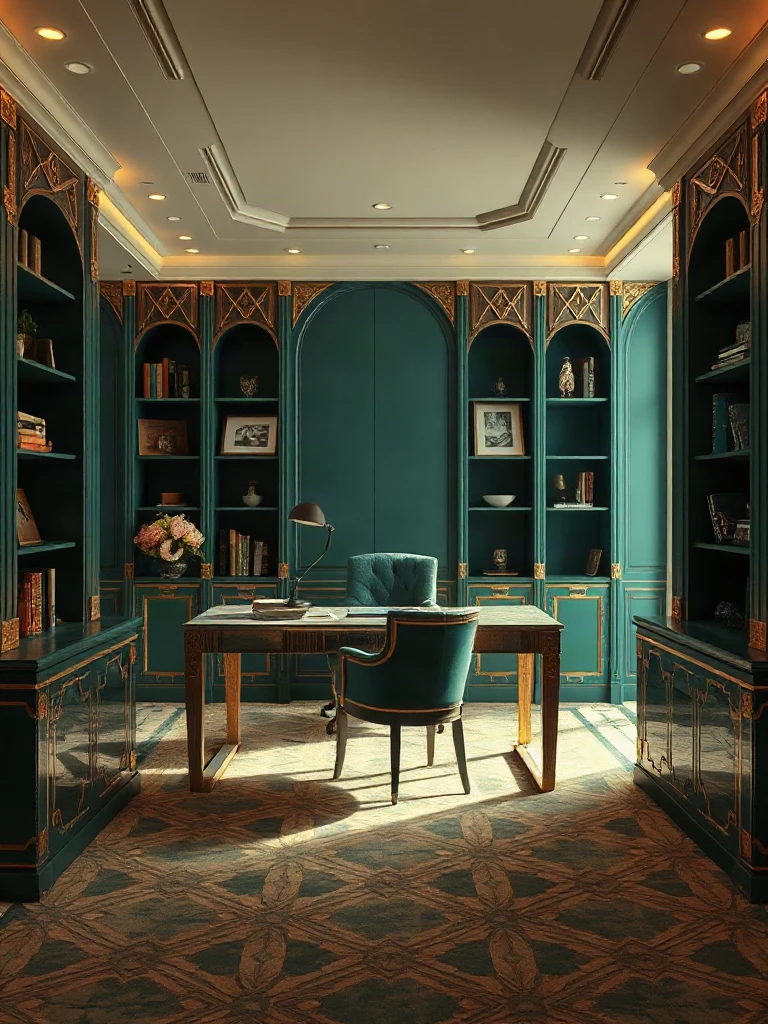 Art Deco Home Office